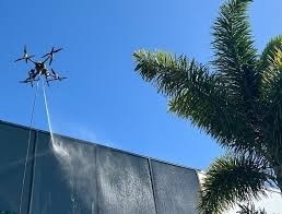 Commercial Plaza Curtain Wall Cleaning Drone factory