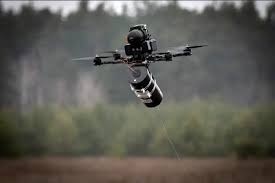 Fiber-Optic Guided Drone factory