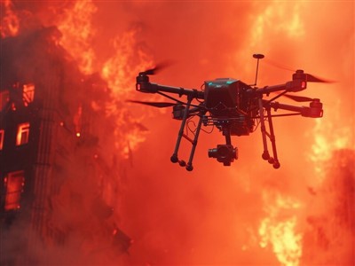 Disaster Relief Fire Drone